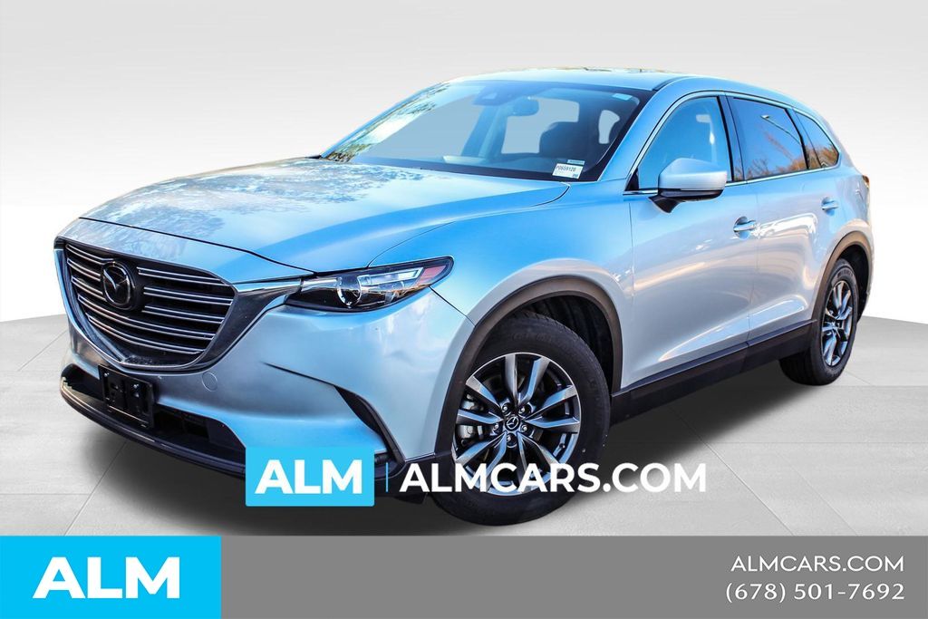 Sonic Silver Metallic 2023 Mazda CX-9 Touring AWD SUV / Crossover All-Wheel Drive 6-Speed Automatic