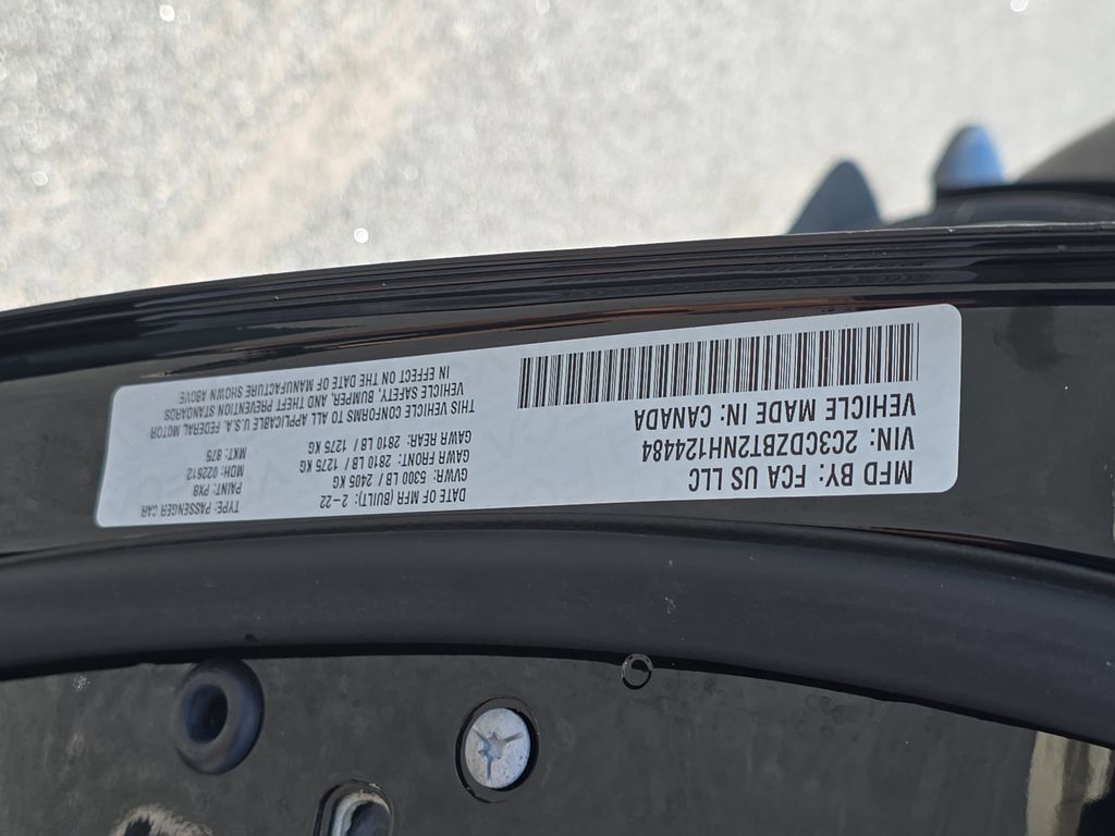 2022 Pitch Black Clearcoat Dodge Challenger R/T RWD Coupe