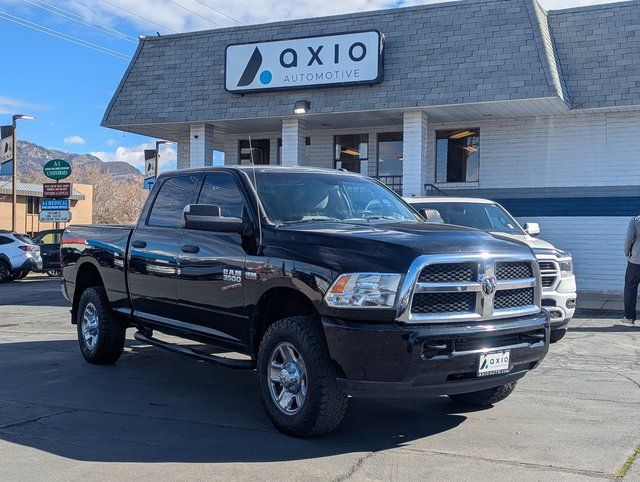 Black Clearcoat 2015 RAM 3500 Pickup Truck Four-Wheel Drive 6-Speed Automatic