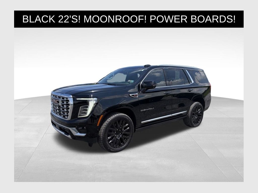 Onyx Black 2026 GMC Yukon SUV / Crossover Four-Wheel Drive 