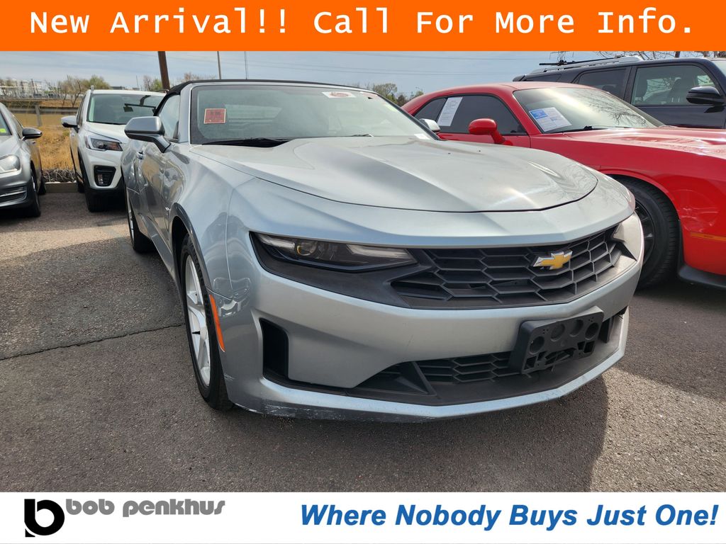 Sharkskin Metallic 2023 Chevrolet Camaro 1LT Convertible RWD Convertible Rear-Wheel Drive 8-Speed Automatic