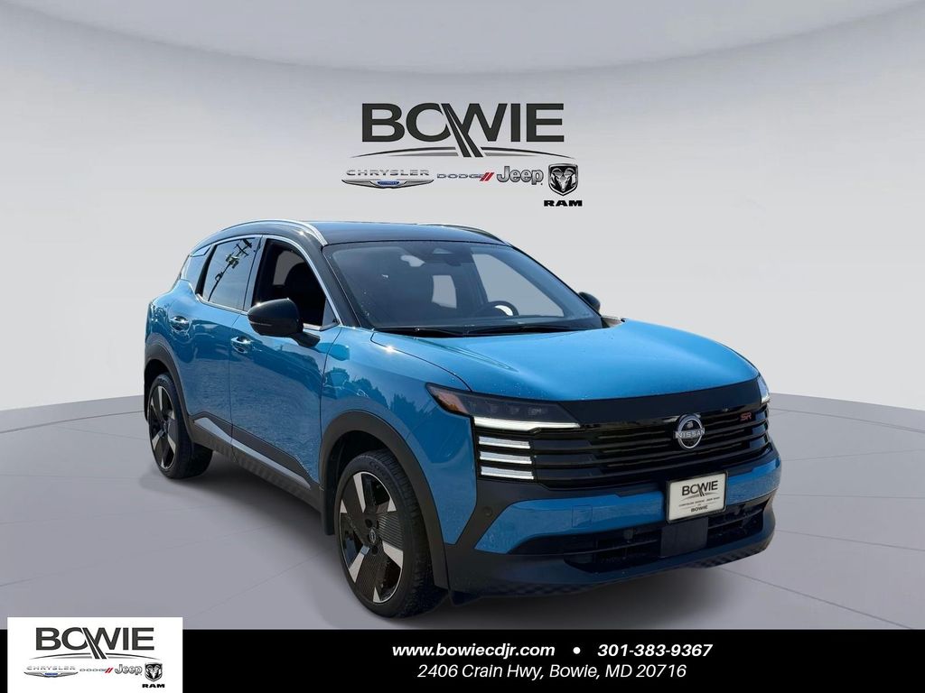 Blue Metallic 2025 Nissan Kicks SUV / Crossover All-Wheel Drive Continuously Variable Transmission