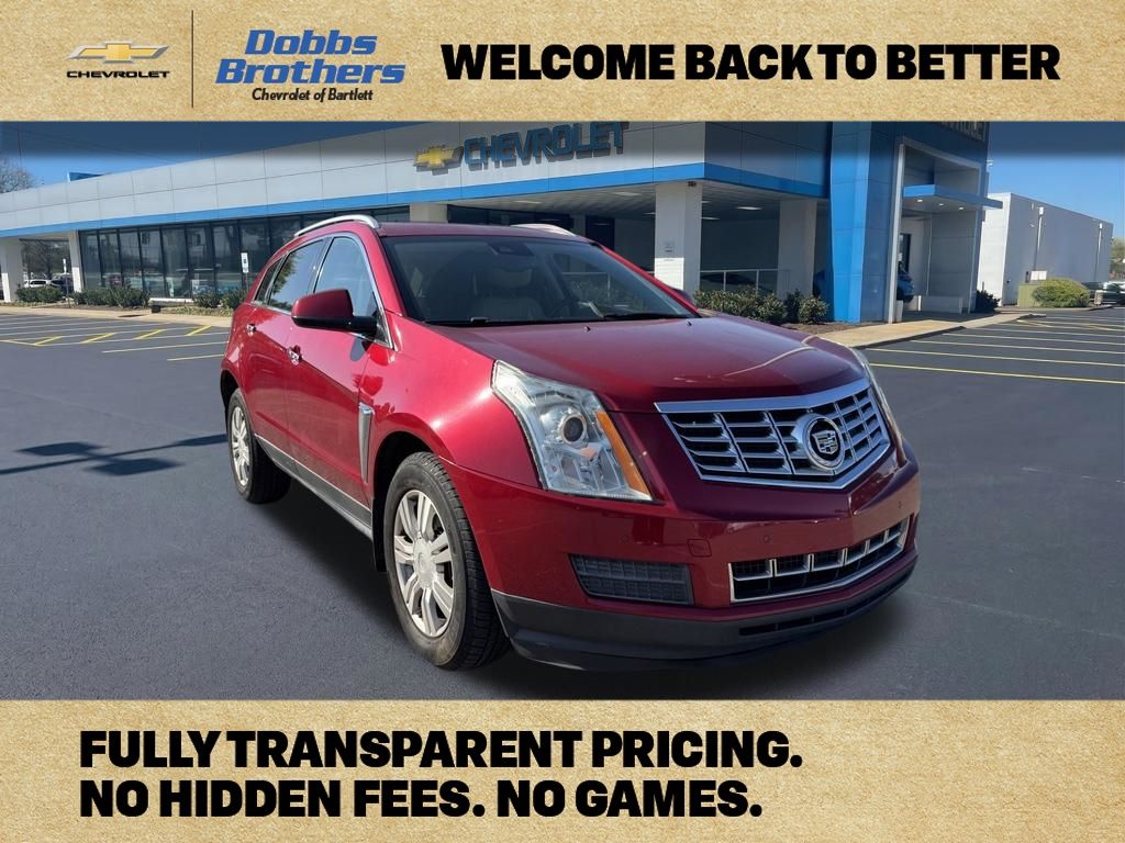 Crystal Red Tintcoat 2015 Cadillac SRX Luxury AWD SUV / Crossover All-Wheel Drive 6-Speed Automatic