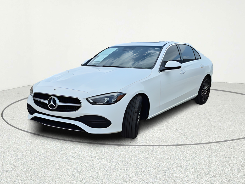 2023 Mercedes-Benz C-Class C 300 White at Ultimate Motorsports