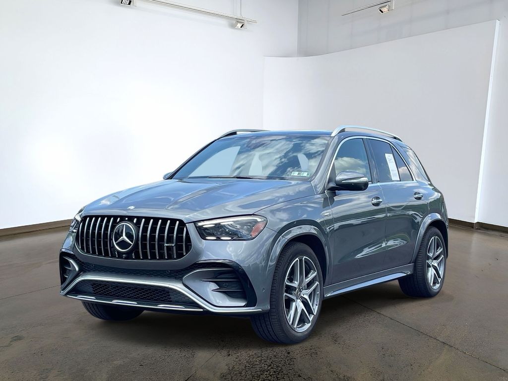 Selenite Gray Metallic 2024 Mercedes-Benz GLE AMG GLE 53 4MATIC+ SUV / Crossover All-Wheel Drive 9-Speed Automatic