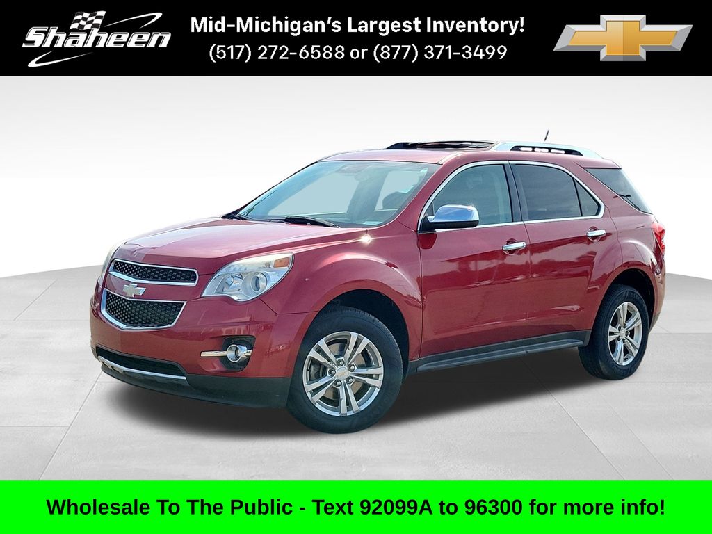 Crystal Red Tintcoat 2013 Chevrolet Equinox SUV / Crossover Front-Wheel Drive 6-Speed Automatic Overdrive
