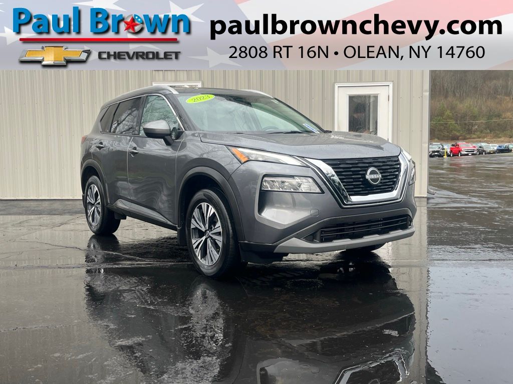 Gray (Gun Metallic) 2023 Nissan Rogue SV AWD SUV / Crossover All-Wheel Drive Continuously Variable Transmission