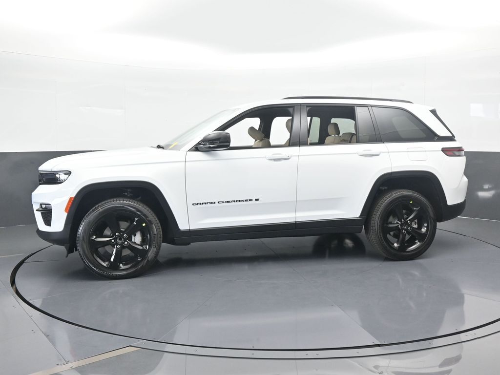 New 2025 Bright White Clearcoat Jeep Limited image 2