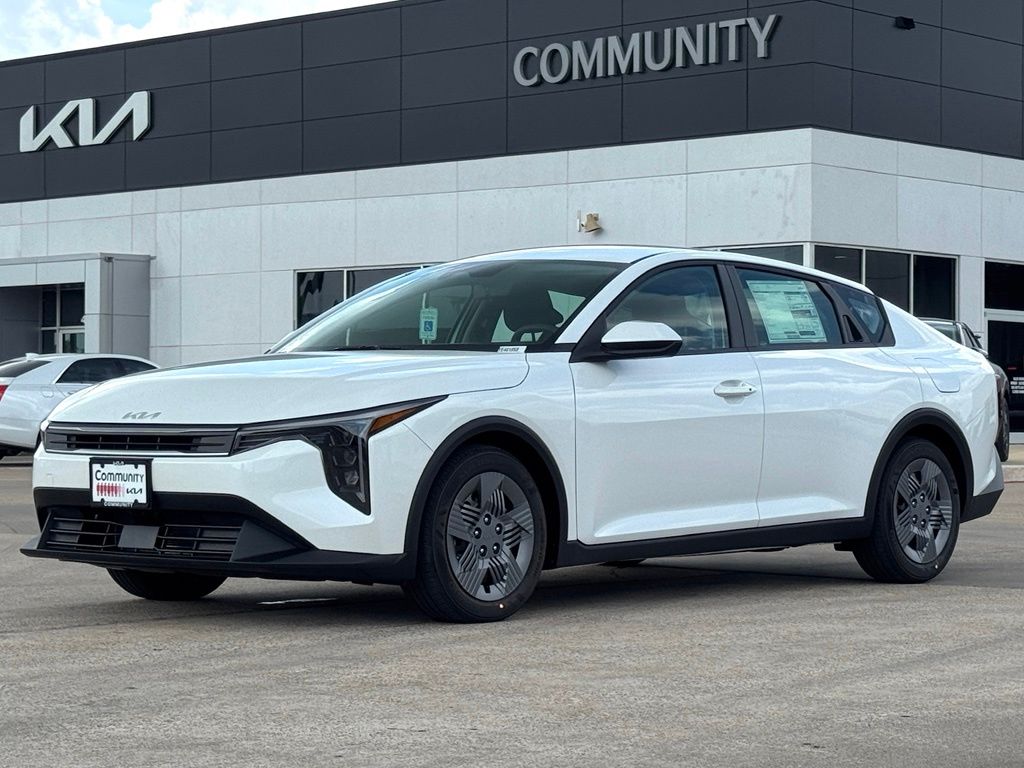 2026 Kia K4 LX White at Shottenkirk Kia Fort Bend
