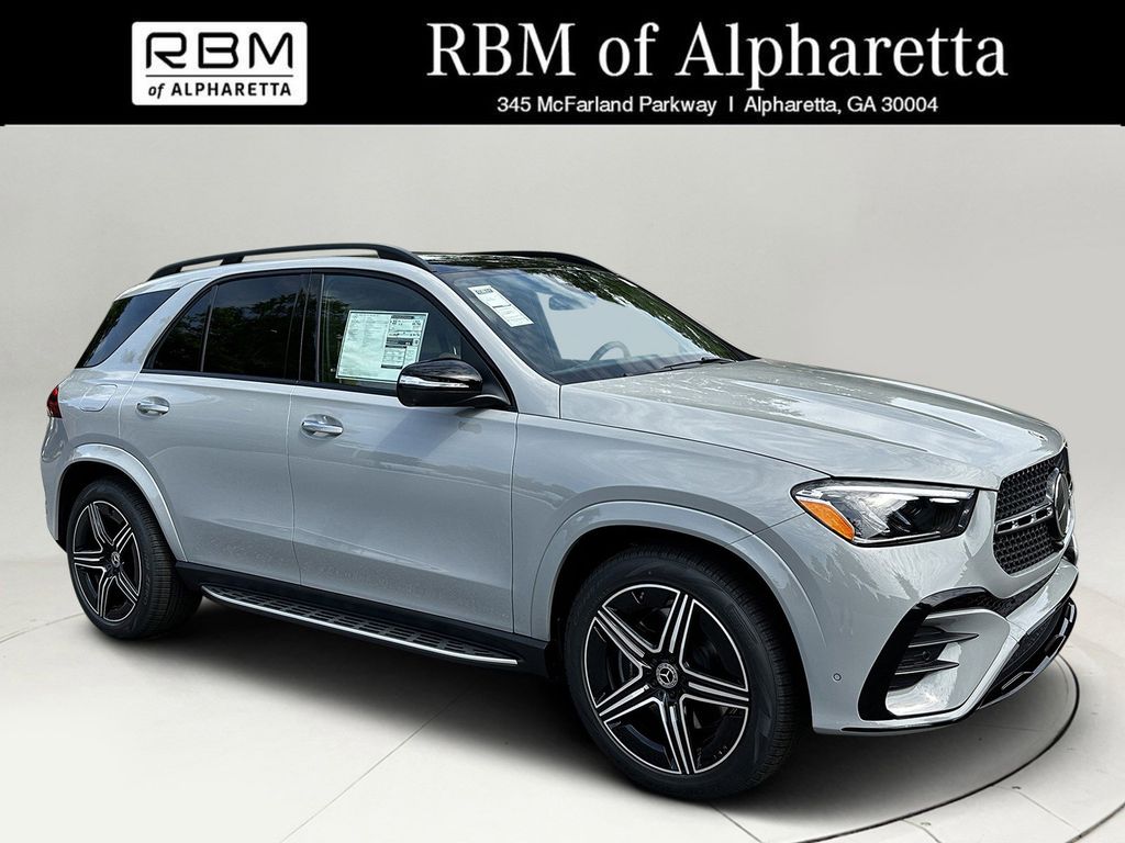 Gray (MANUFAKTUR Alpine Grey) 2026 Mercedes-Benz GLE 350 4MATIC SUV / Crossover All-Wheel Drive 9-Speed Automatic