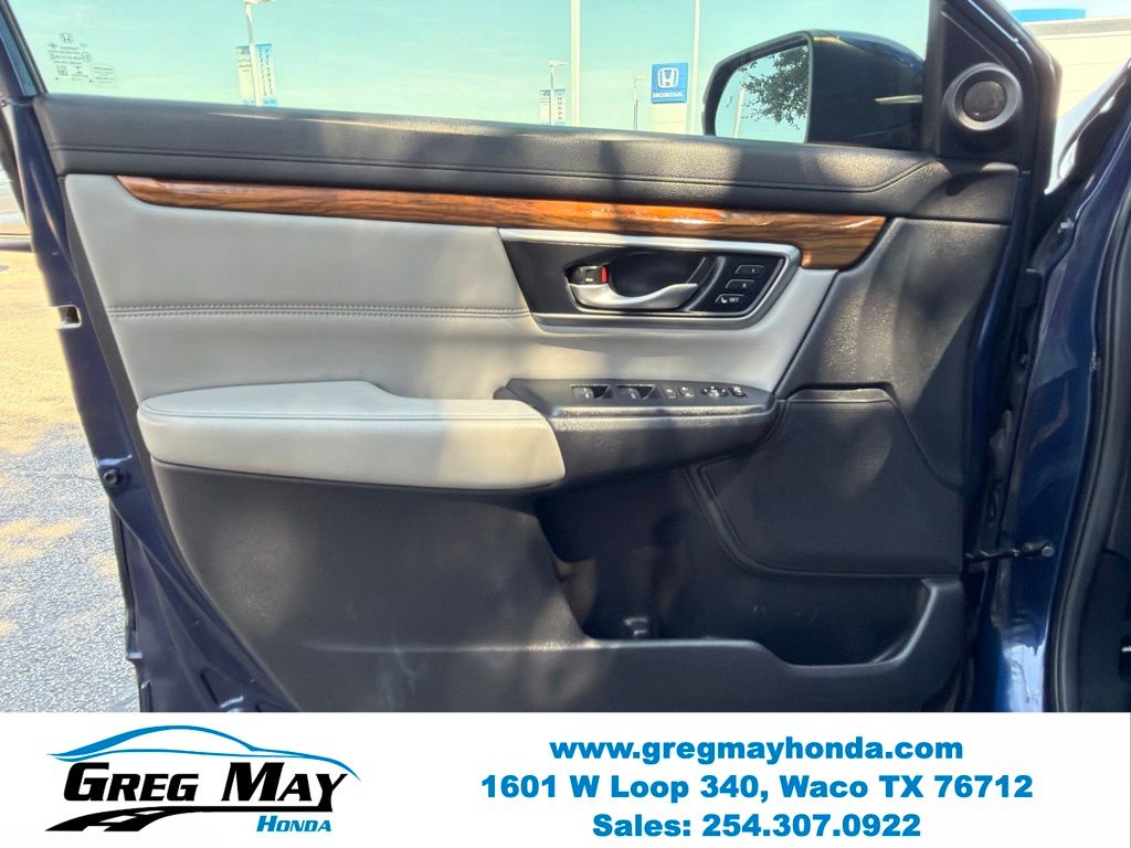 2019 Honda CR-V EX-L Blue at Greg May Honda