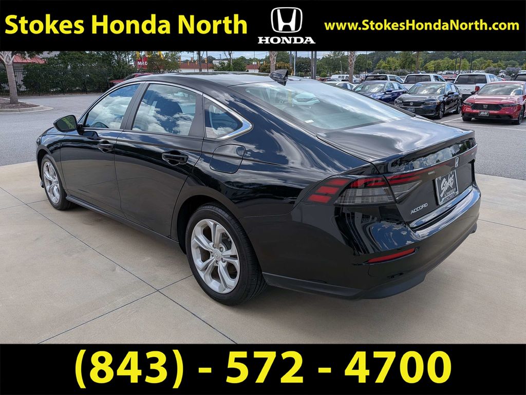 2025 Honda Accord LX Black at Stokes Honda North