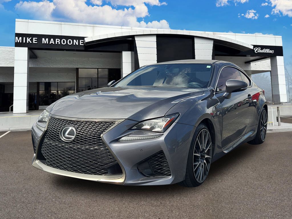 Gray 2015 Lexus RC F F RWD Coupe Rear-Wheel Drive 8-Speed Dual Clutch