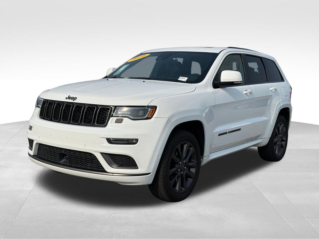 Bright White Clearcoat 2018 Jeep Grand Cherokee SUV / Crossover Four-Wheel Drive 8-Speed Automatic