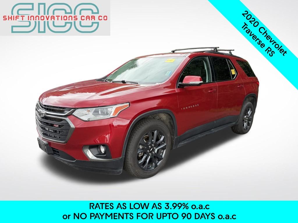 Cajun Red Tintcoat 2020 Chevrolet Traverse RS AWD SUV / Crossover Four-Wheel Drive 9-Speed Automatic