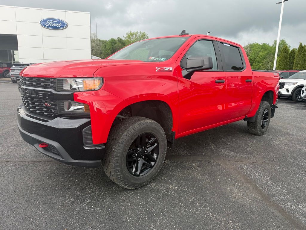 2020 Chevrolet Silverado 1500 Custom Trail Boss Red at Phil Fitts Ford