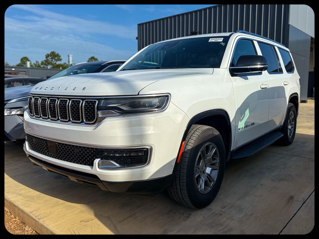 Bright White Clearcoat 2023 Jeep Wagoneer SUV / Crossover 4X2 8-Speed Automatic