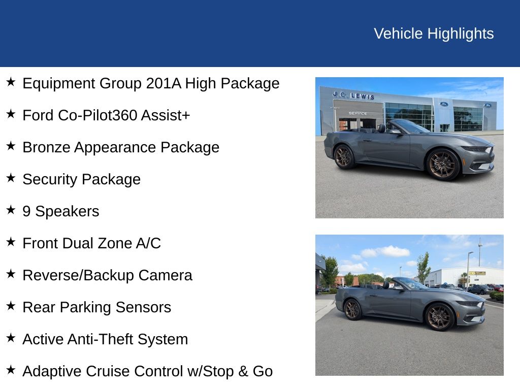 2025 Ford Mustang EcoBoost Premium