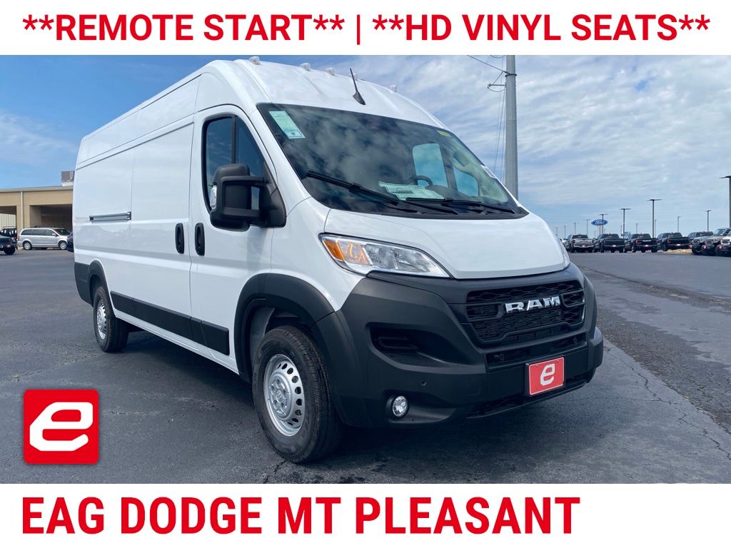 Bright White Clearcoat 2026 RAM ProMaster Van Front-Wheel Drive 9-Speed Automatic