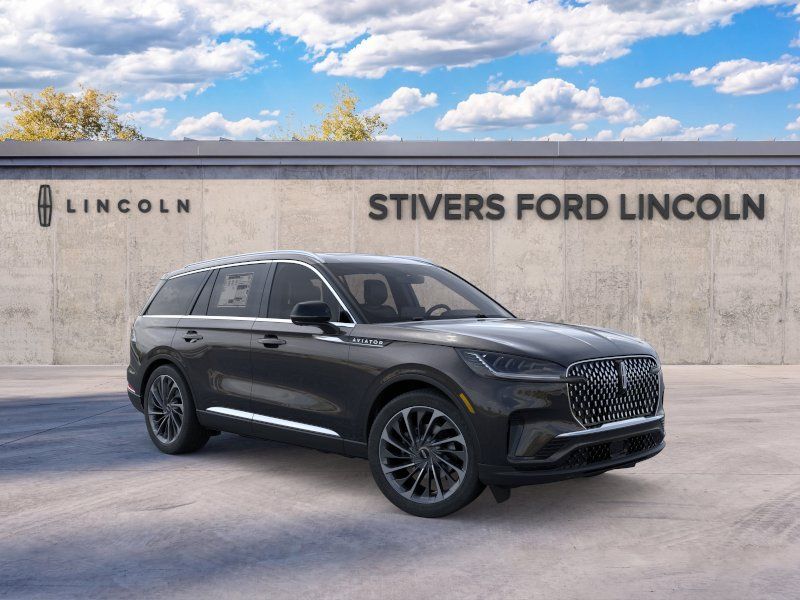Infinite Black Metallic Clearcoat 2026 Lincoln Aviator SUV / Crossover Rear-Wheel Drive Automatic