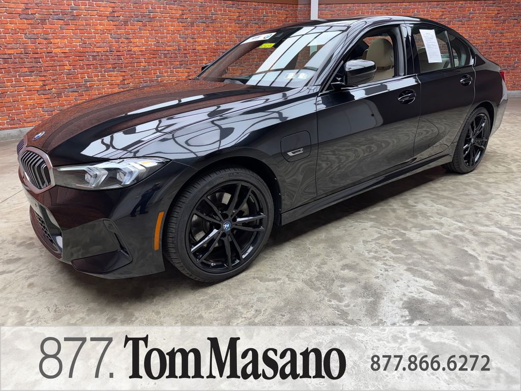 Black Sapphire Metallic 2023 BMW 3 Series Sedan All-Wheel Drive 8-Speed Automatic
