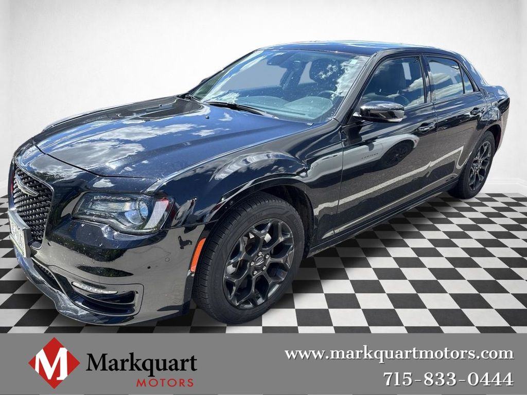 Gloss Black 2021 Chrysler 300 Sedan All-Wheel Drive 8-Speed Automatic