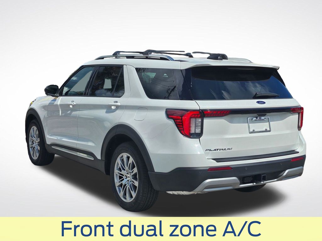 2026 Ford Explorer Platinum White at Walterboro Ford