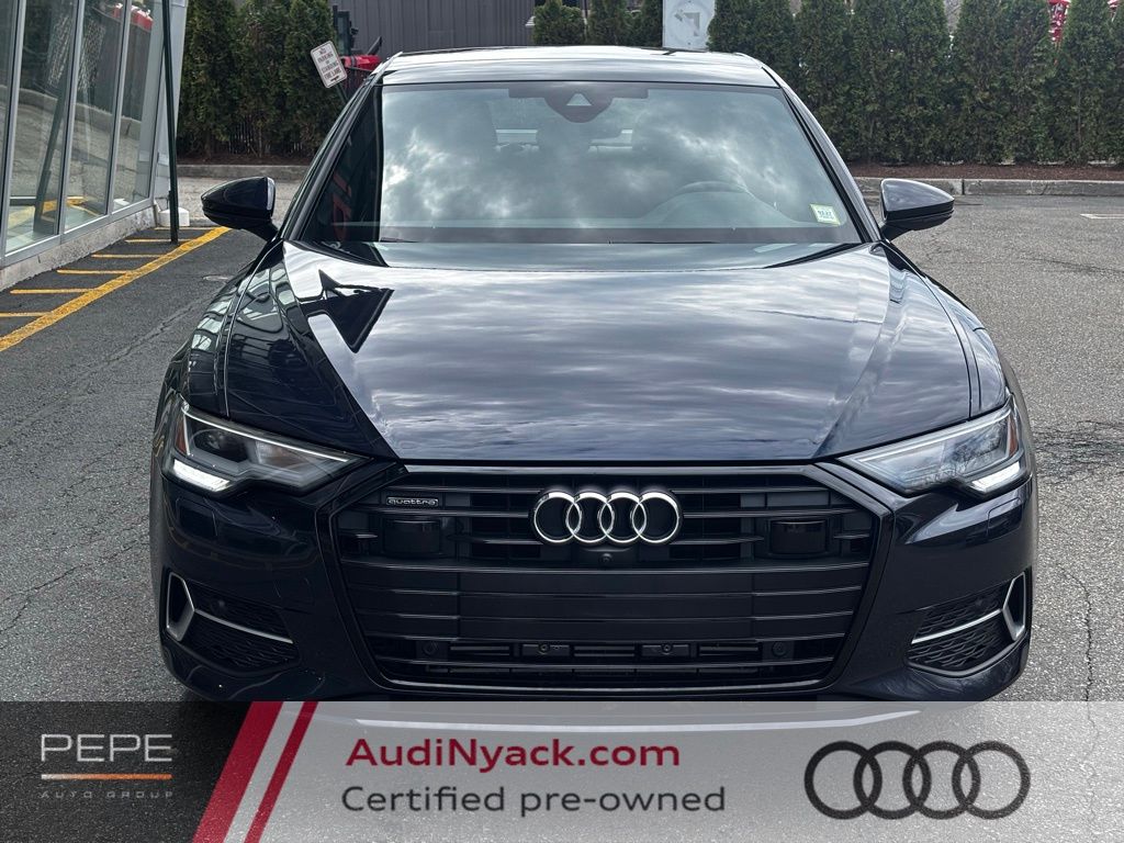 Certified Used 2023 Blue Audi Premium Plus image 2