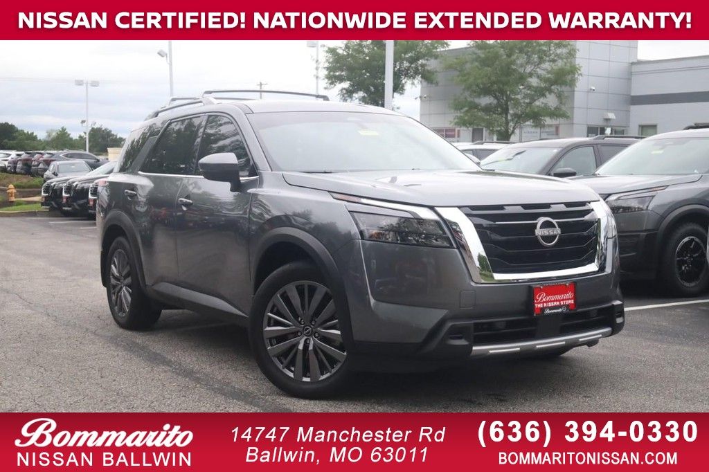 Gray (Gun Metallic) 2025 Nissan Pathfinder SUV / Crossover Front-Wheel Drive 9-Speed Automatic