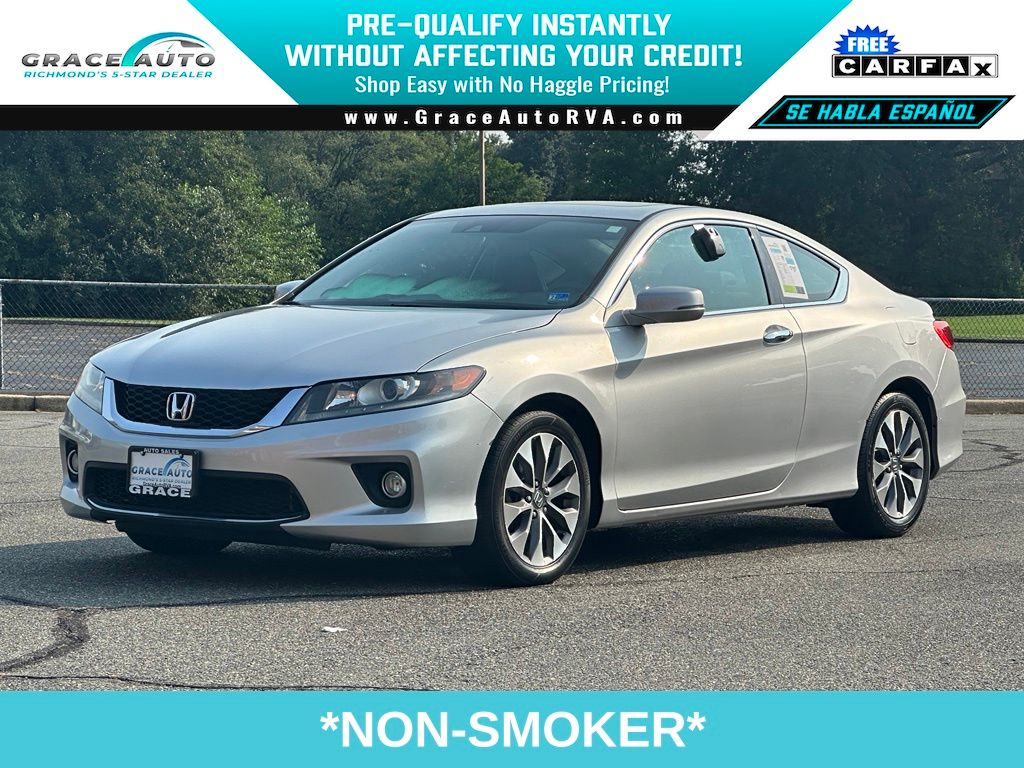 Alabaster Silver Metallic 2015 Honda Accord Coupe Coupe Front-Wheel Drive Continuously Variable Transmission