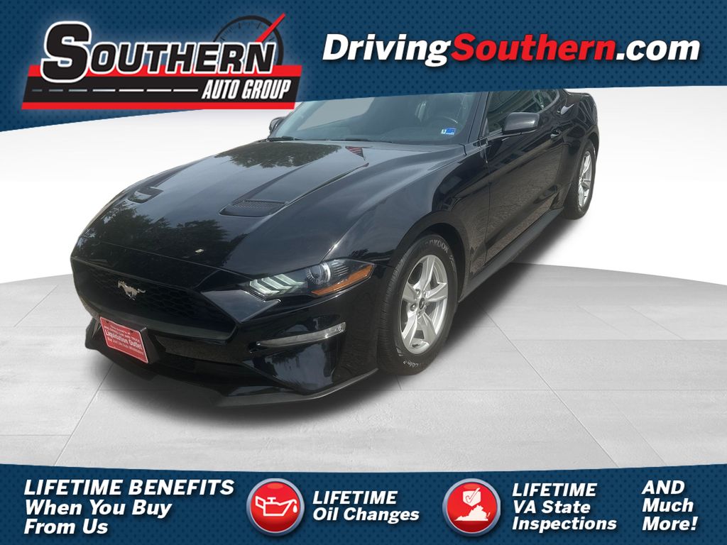 Shadow Black 2020 Ford Mustang Coupe Rear-Wheel Drive Automatic