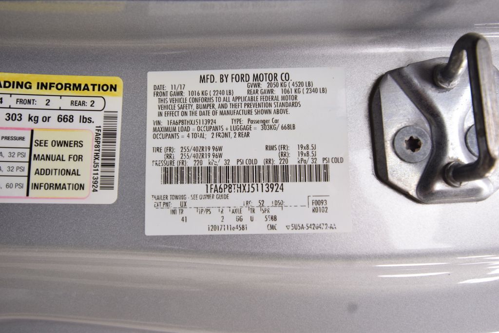 used 2018 Ford Mustang car, priced at $17,000