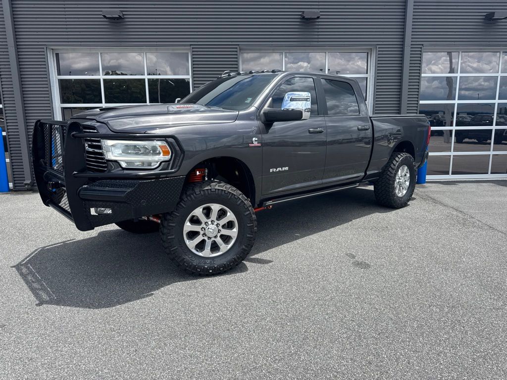 Gray (Granite Crystal Metallic Clearcoat) 2023 RAM 2500 Pickup Truck Four-Wheel Drive 6-Speed Automatic