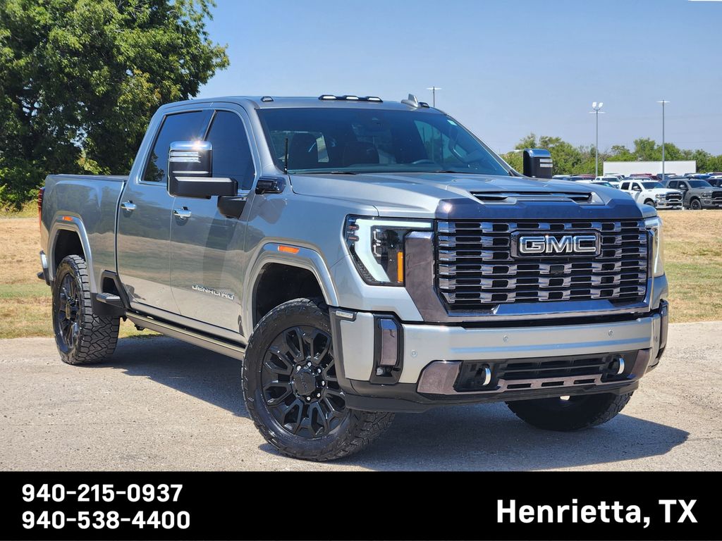 Sterling Metallic 2024 GMC Sierra 2500HD Pickup Truck Four-Wheel Drive Automatic