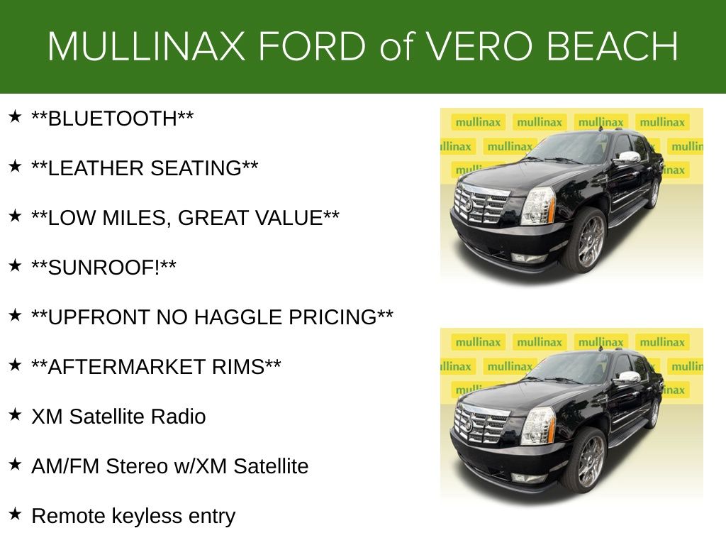 2007 Black Raven Cadillac Escalade EXT Base AWD SUV