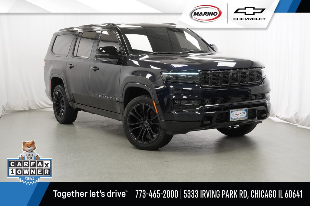 Midnight 2023 Jeep Grand Wagoneer L SUV / Crossover Four-Wheel Drive 8-Speed Automatic