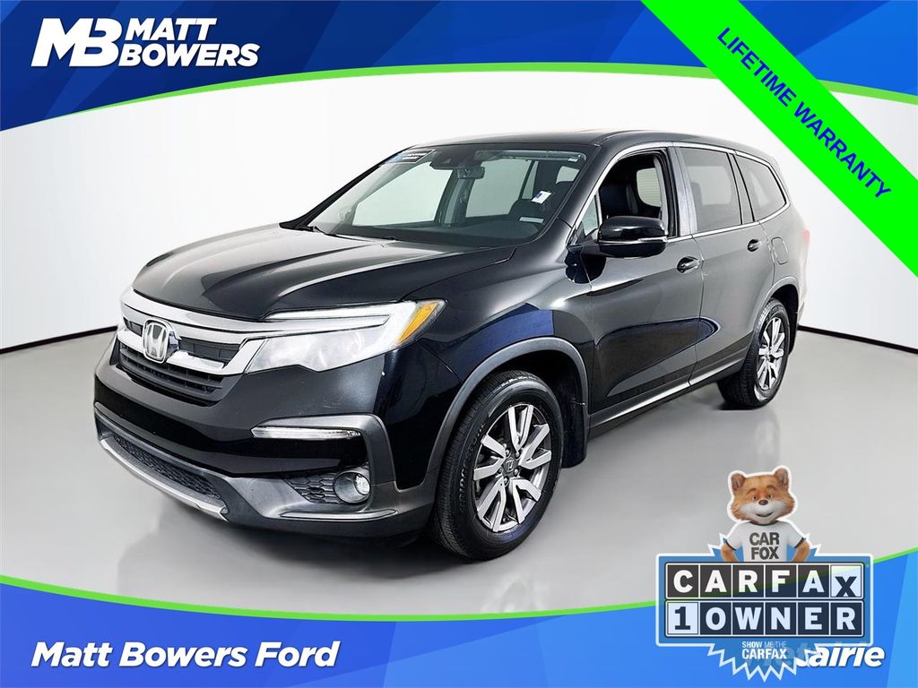 Crystal Black Pearl 2020 Honda Pilot EX-L FWD SUV / Crossover Front-Wheel Drive 6-Speed Automatic