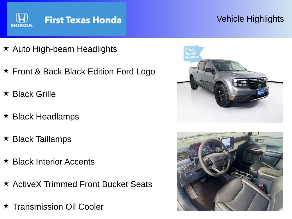 Used Car 2024 Ford Maverick  Lariat For Sale Under $30,000 In Austin, Texas