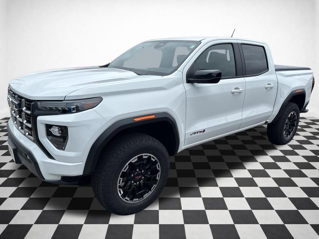 Summit White 2026 GMC Canyon Pickup Truck Four-Wheel Drive 8-Speed Automatic