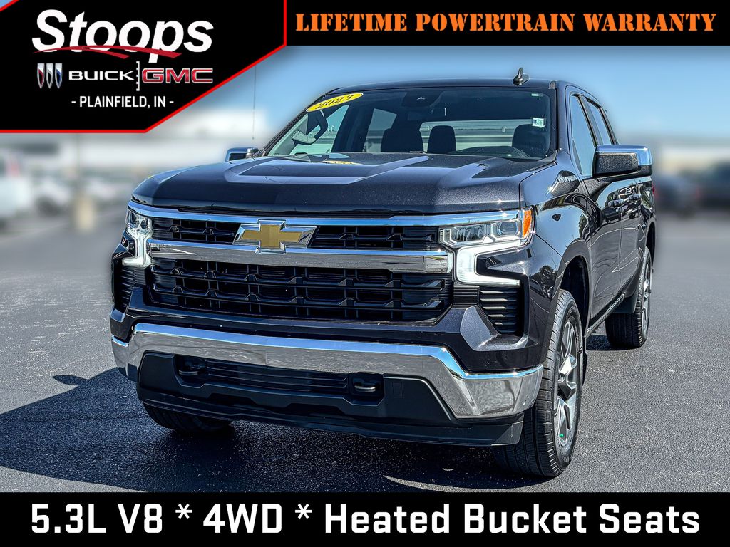Dark Ash Metallic 2023 Chevrolet Silverado 1500 Pickup Truck Four-Wheel Drive Automatic