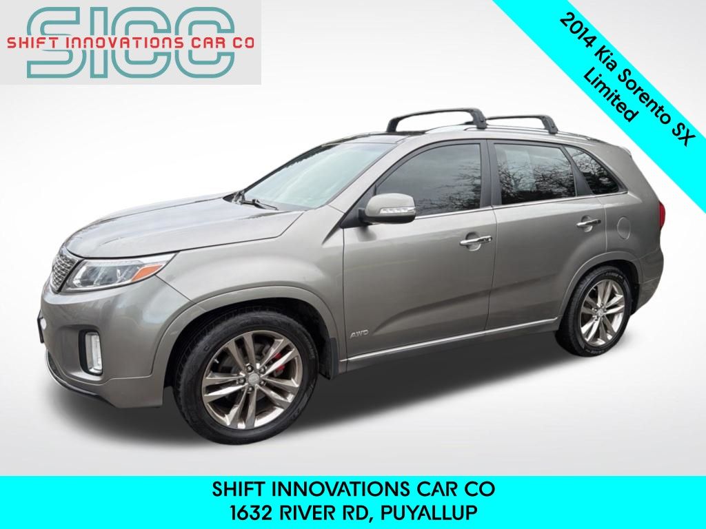 Titanium Silver 2014 Kia Sorento SX Limited AWD SUV / Crossover All-Wheel Drive 6-Speed Automatic