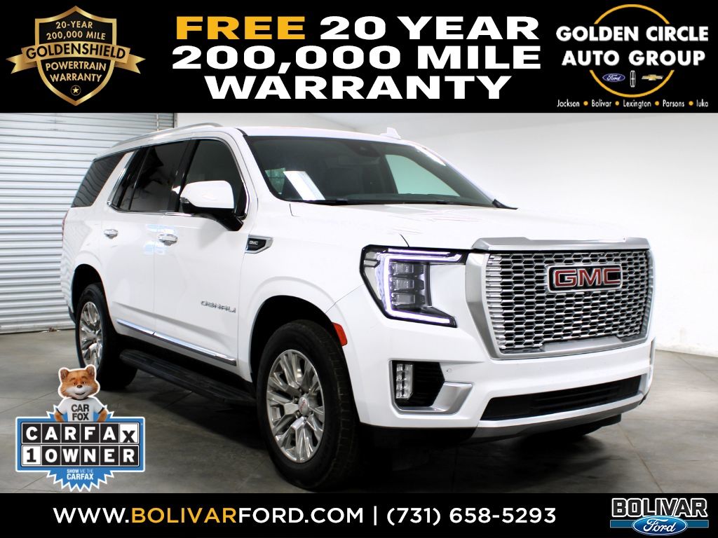 Summit White 2024 GMC Yukon Denali RWD SUV / Crossover 4X2