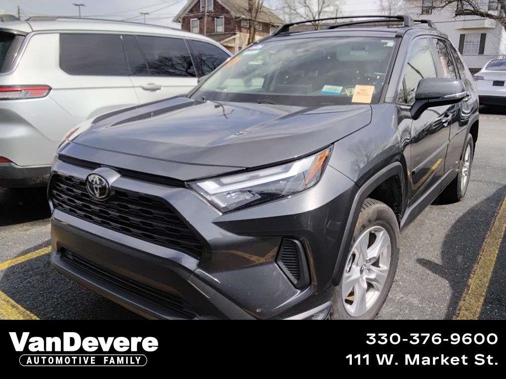 Gray 2025 Toyota RAV4 Hybrid XLE AWD SUV / Crossover All-Wheel Drive Continuously Variable Transmission