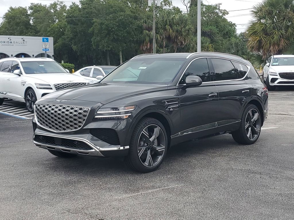 Makalu Gray 2025 Genesis GV80 3.5T Prestige AWD SUV / Crossover All-Wheel Drive 8-Speed Automatic