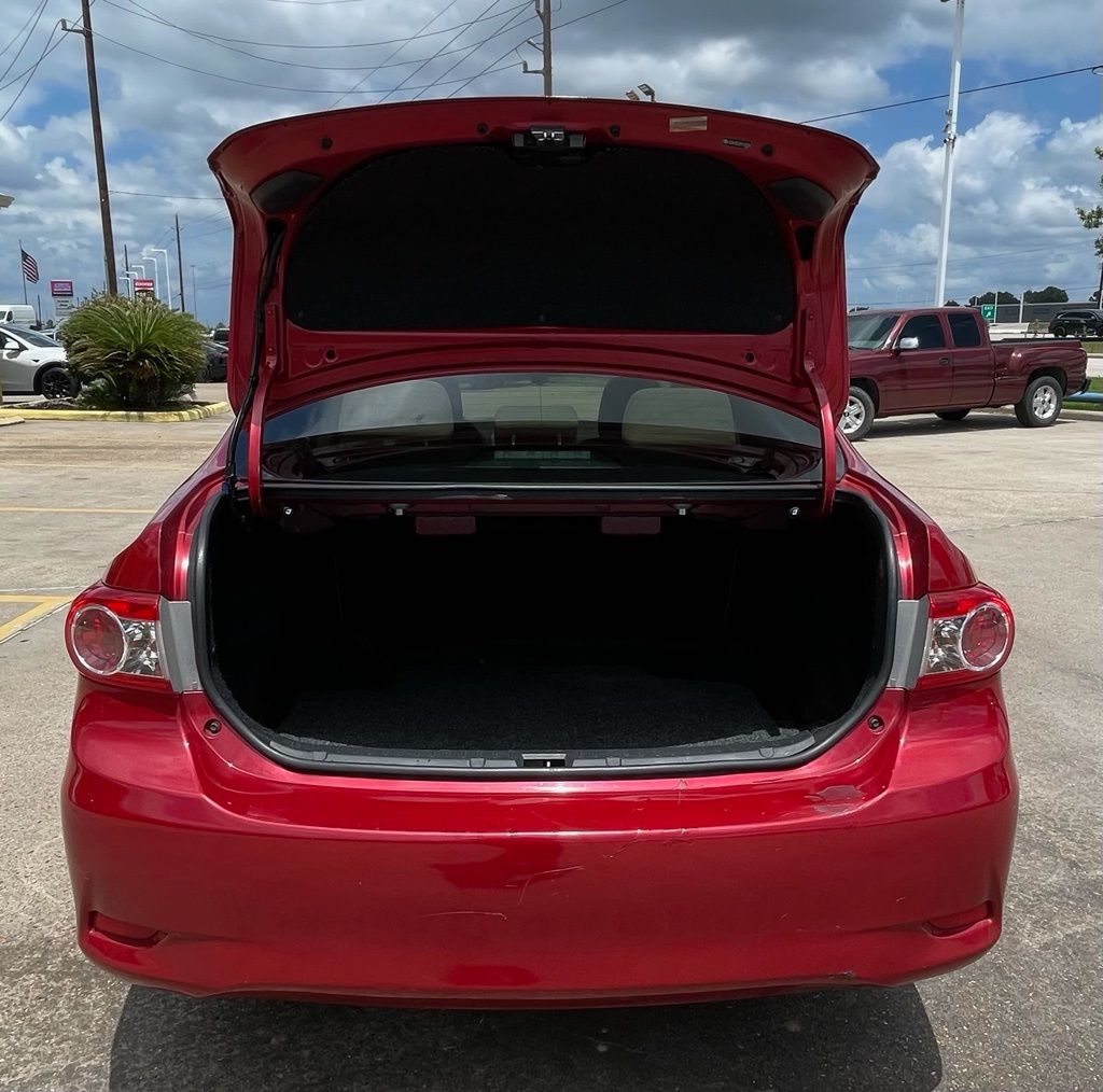 2011 Toyota Corolla LE Red at Emmons Autoplex