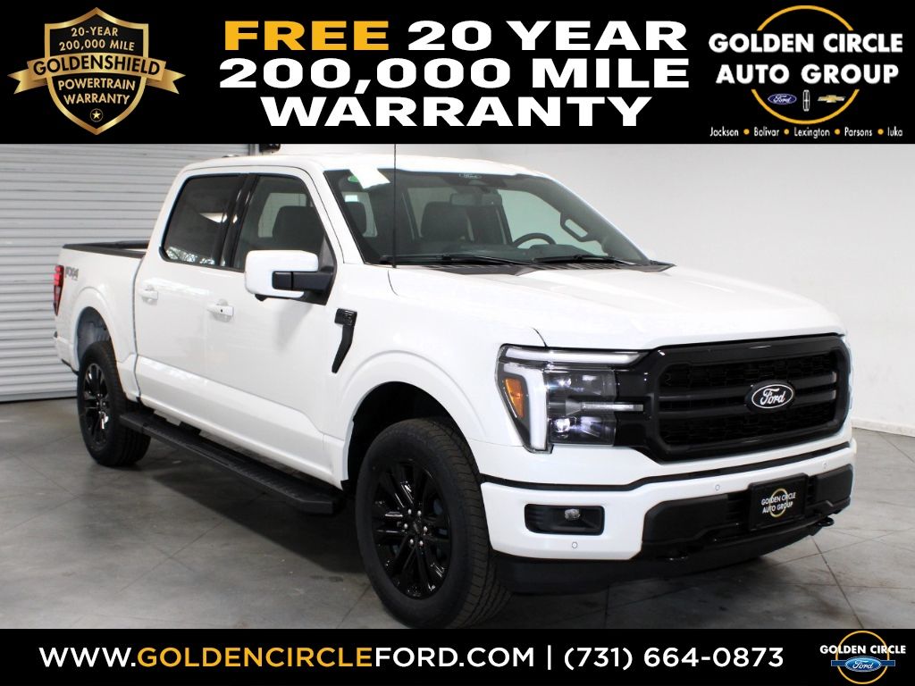 Star White Metallic Tri-Coat 2026 Ford F-150 Pickup Truck Four-Wheel Drive Automatic