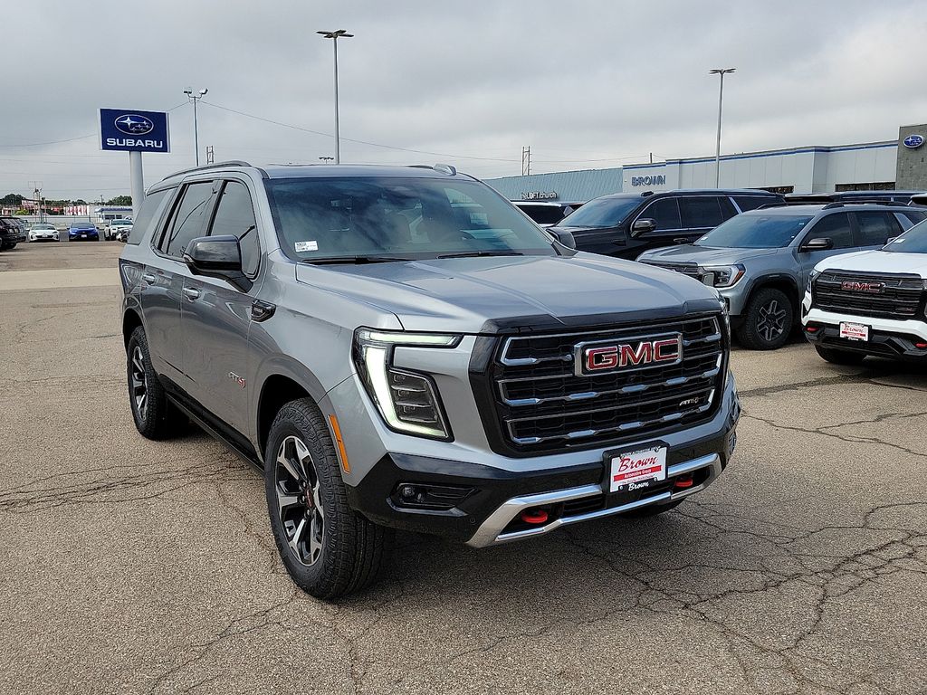 2026 GMC Yukon AT4 Silver at Brown Buick GMC