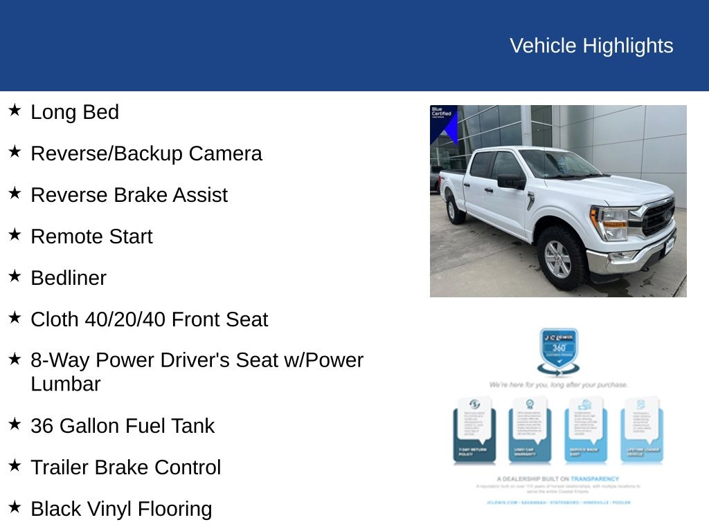 2021 Ford F-150 XLT
