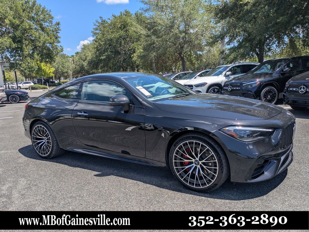 Black (Obsidian) 2026 Mercedes-Benz CLE Coupe All-Wheel Drive 9-Speed Automatic