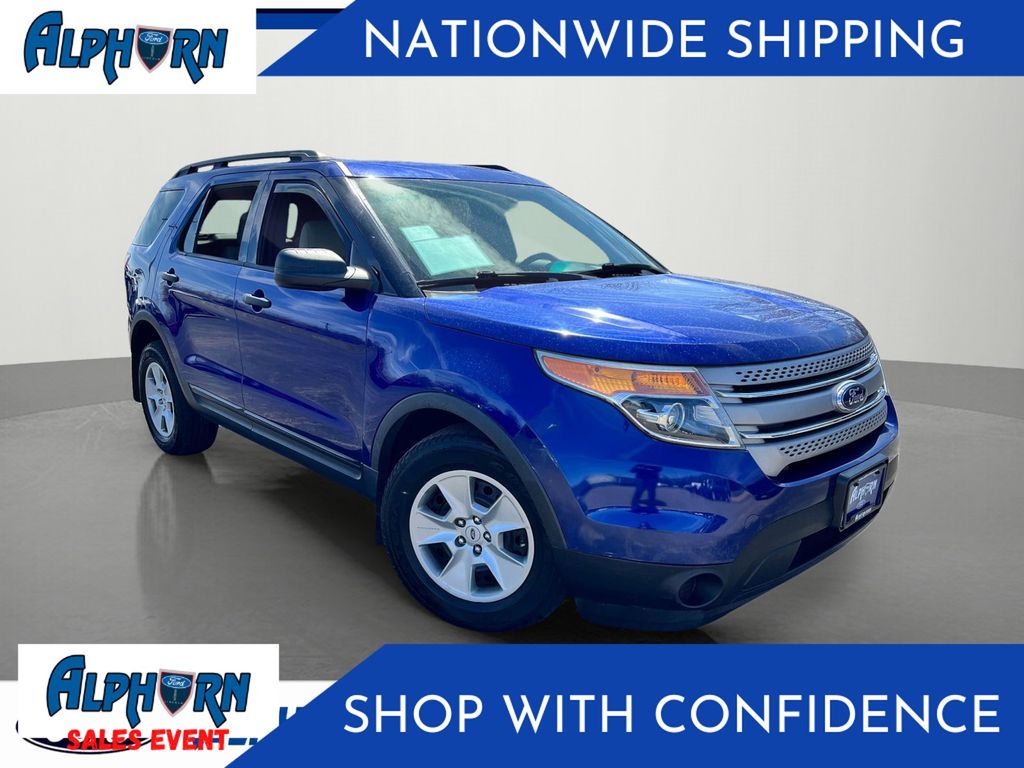 Blue Metallic 2013 Ford Explorer Base 4WD SUV / Crossover All-Wheel Drive 6-Speed Automatic